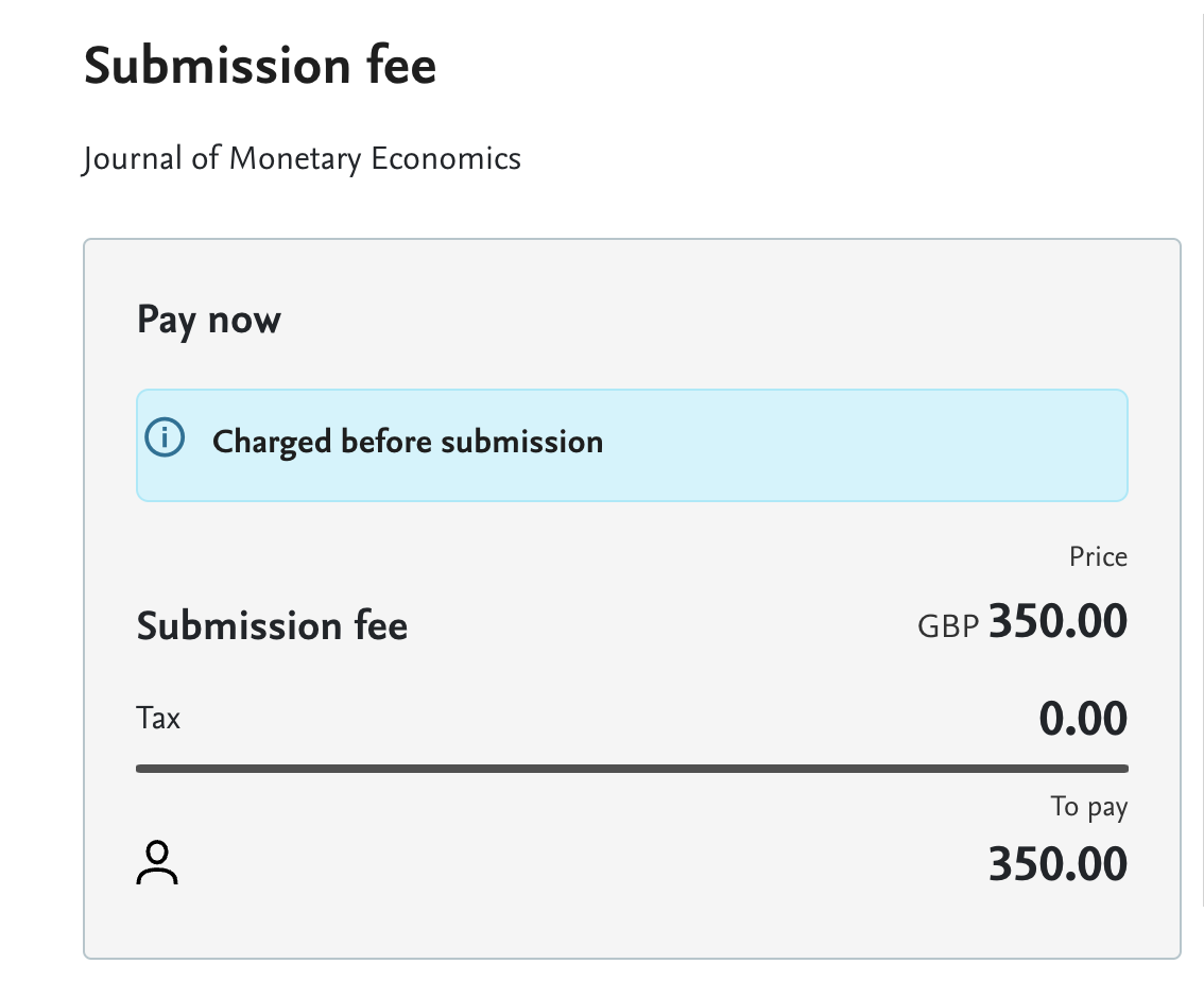 JME submission fee